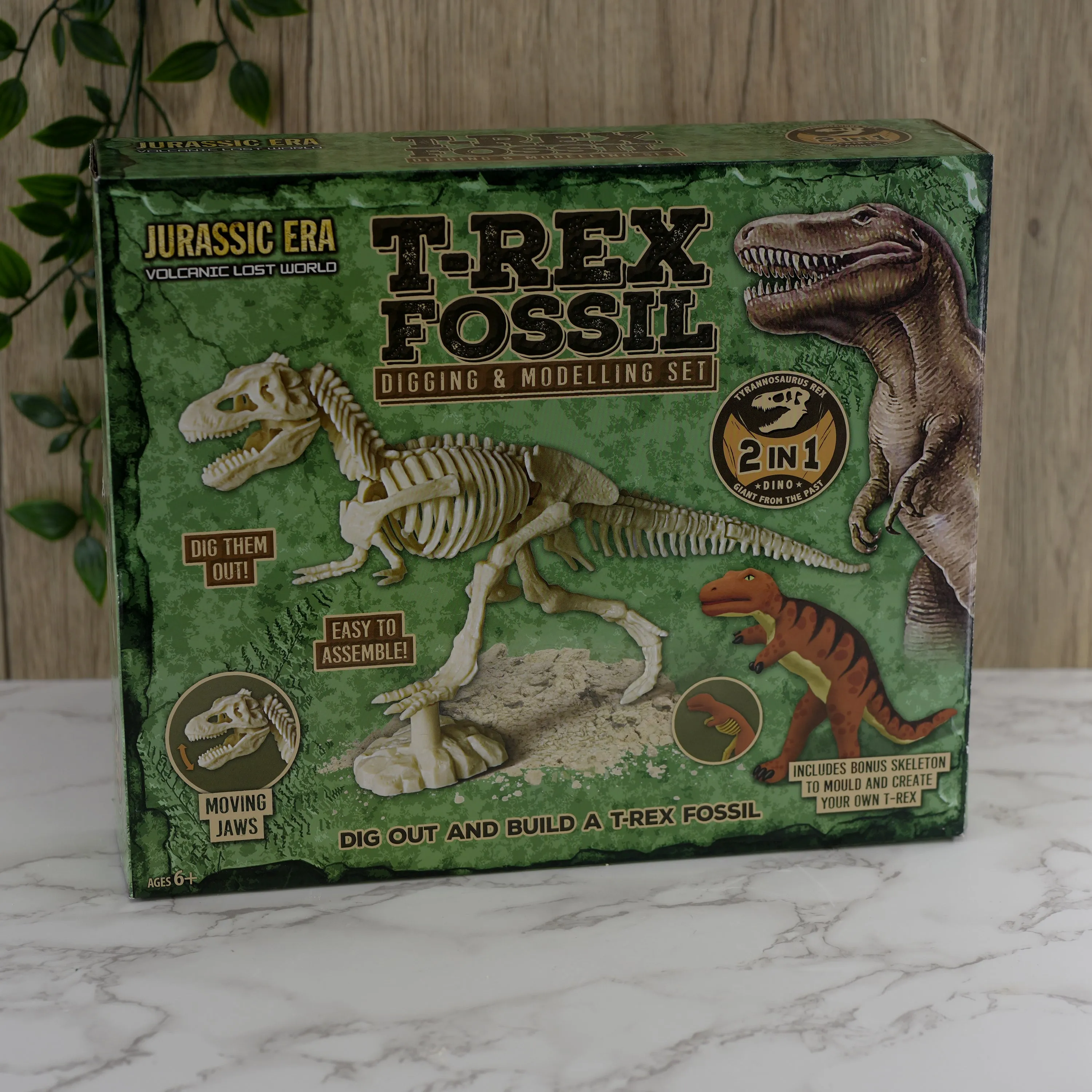 2-in-1 Fossil Excavation Kit