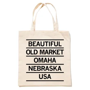 Beautiful Old Market Omaha Tote Bag