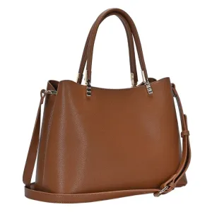 BGT3164 Two Compartment Structured Top Handle Handbag/Satchel