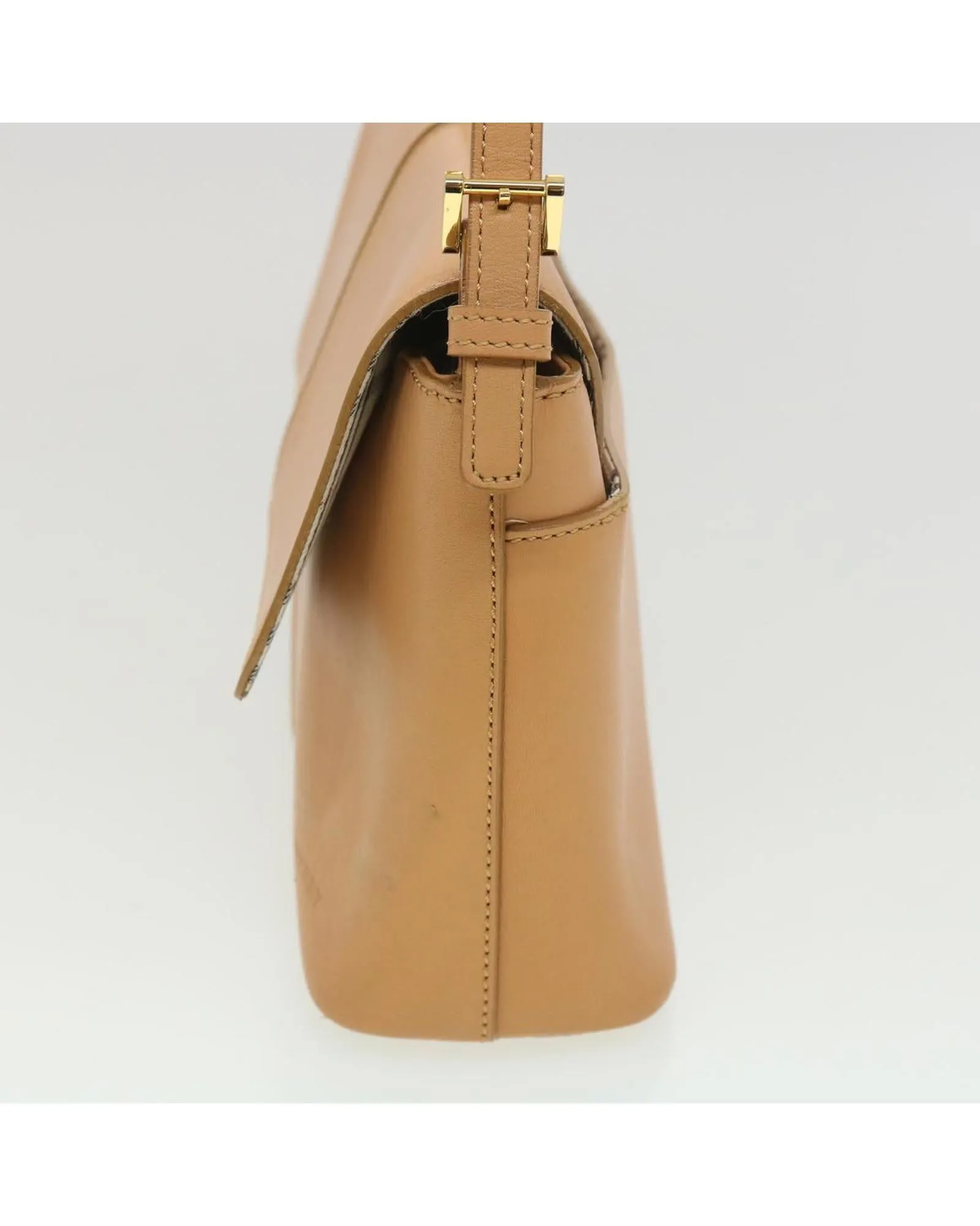 Burberry Leather Shoulder Bag in Orange