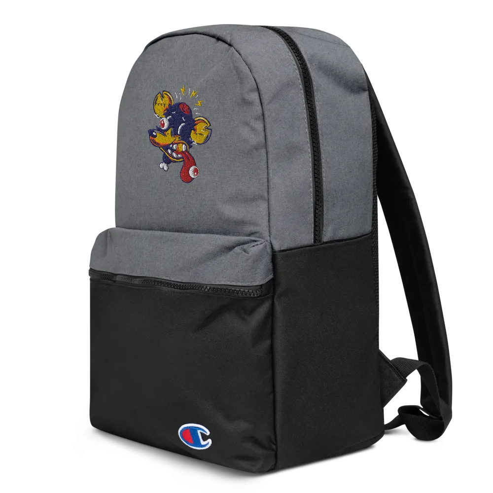 CHOPPED CHESTER Embroidered Champion Backpack