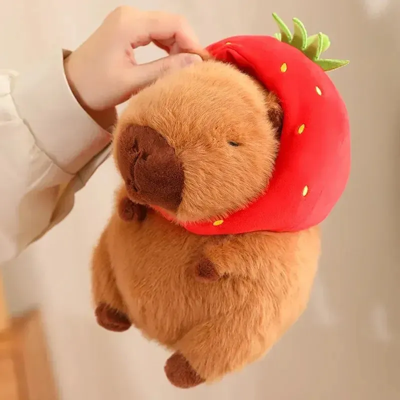 Fluffy Capybara Plush Toy