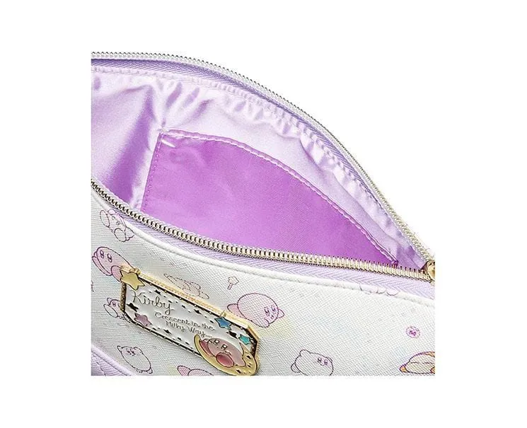 Kirby Purple Zip Satchel