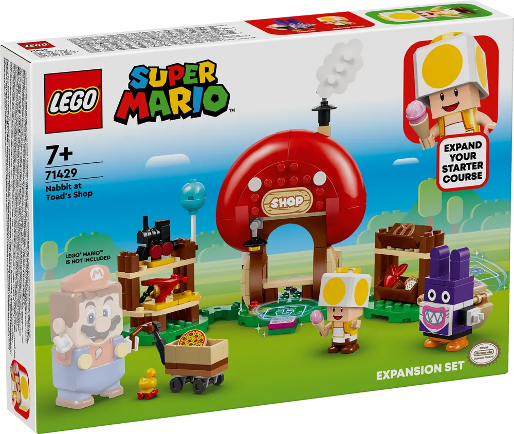 LEGO Super Mario Nabbit at Toad's Shop Expansion Set 71429