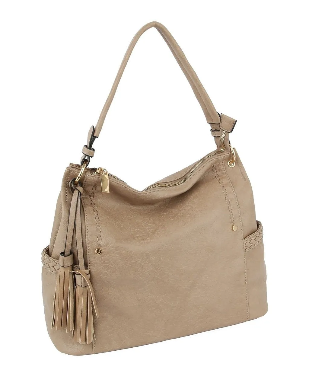 LMS171 Tassel Hobo Bag