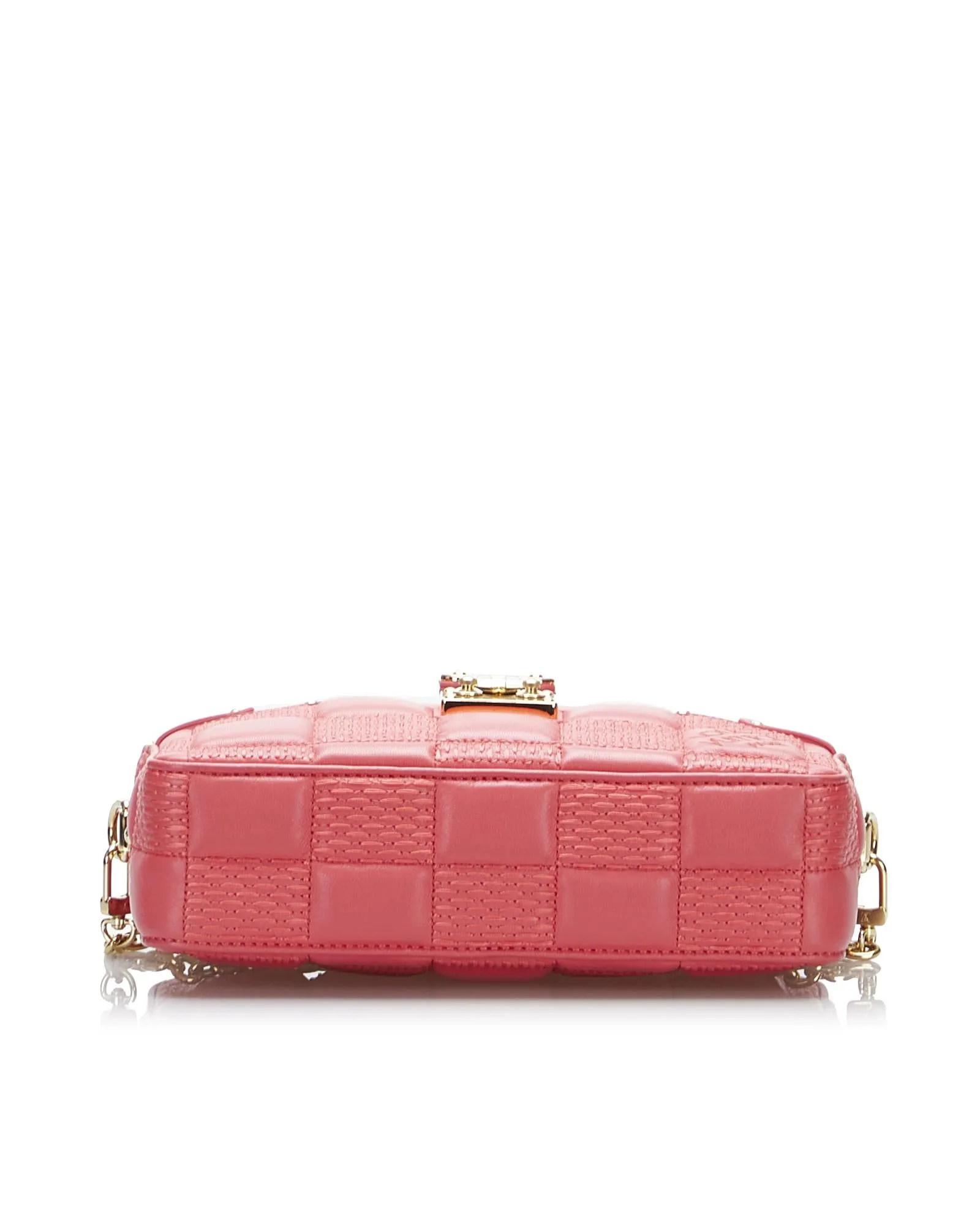 Louis Vuitton Petite Malle Chain Bag in Pink