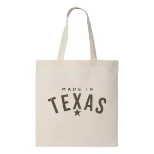 MADE IN TEXAS TOTE - Natural Canvas