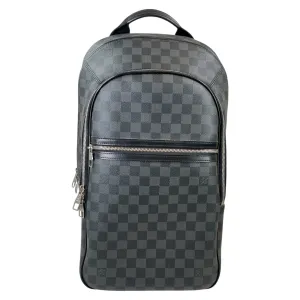 Men's Damier Michael Backpack Black