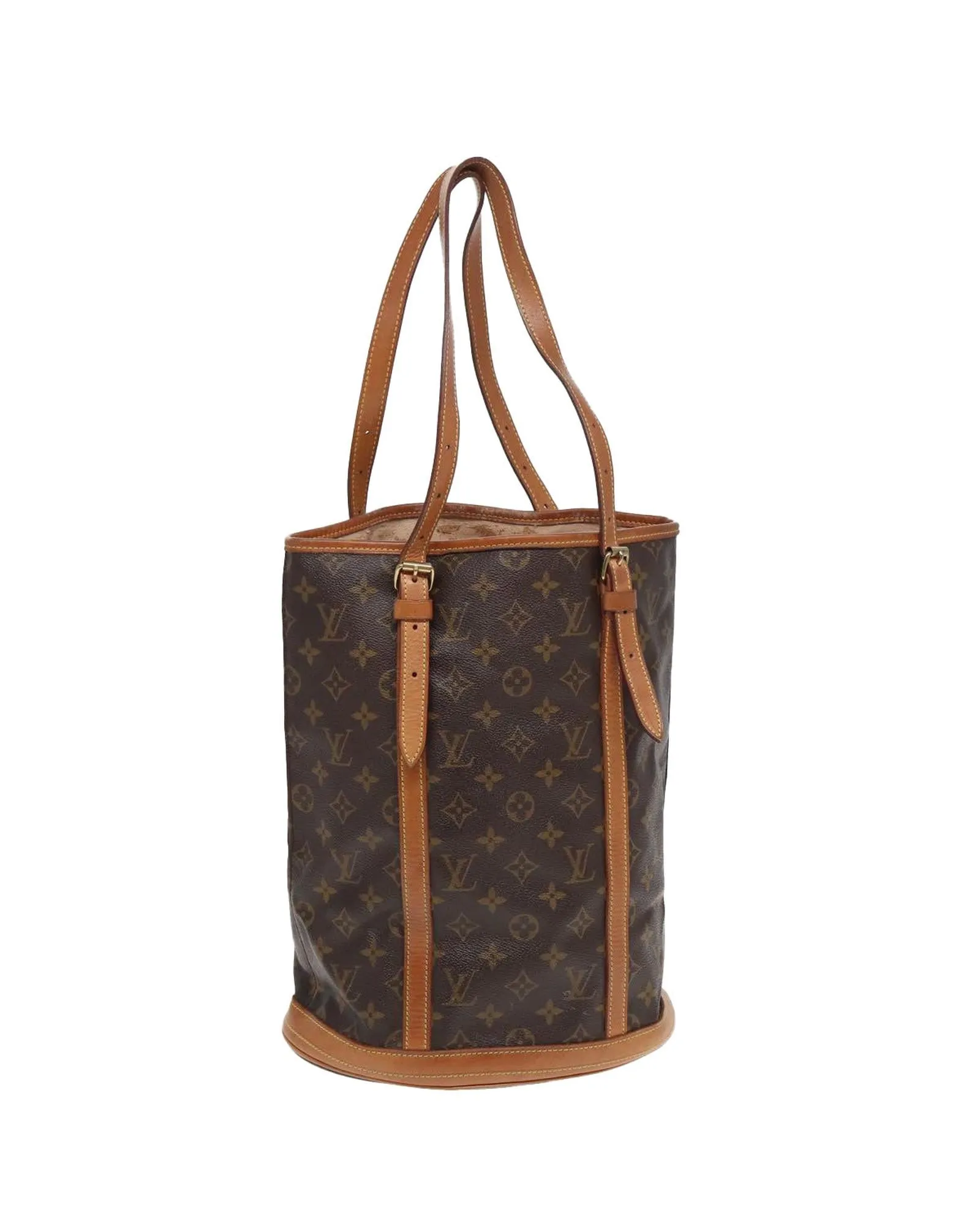 Monogram Bucket Shoulder Bag with Adjustable Strap by Louis Vuitton