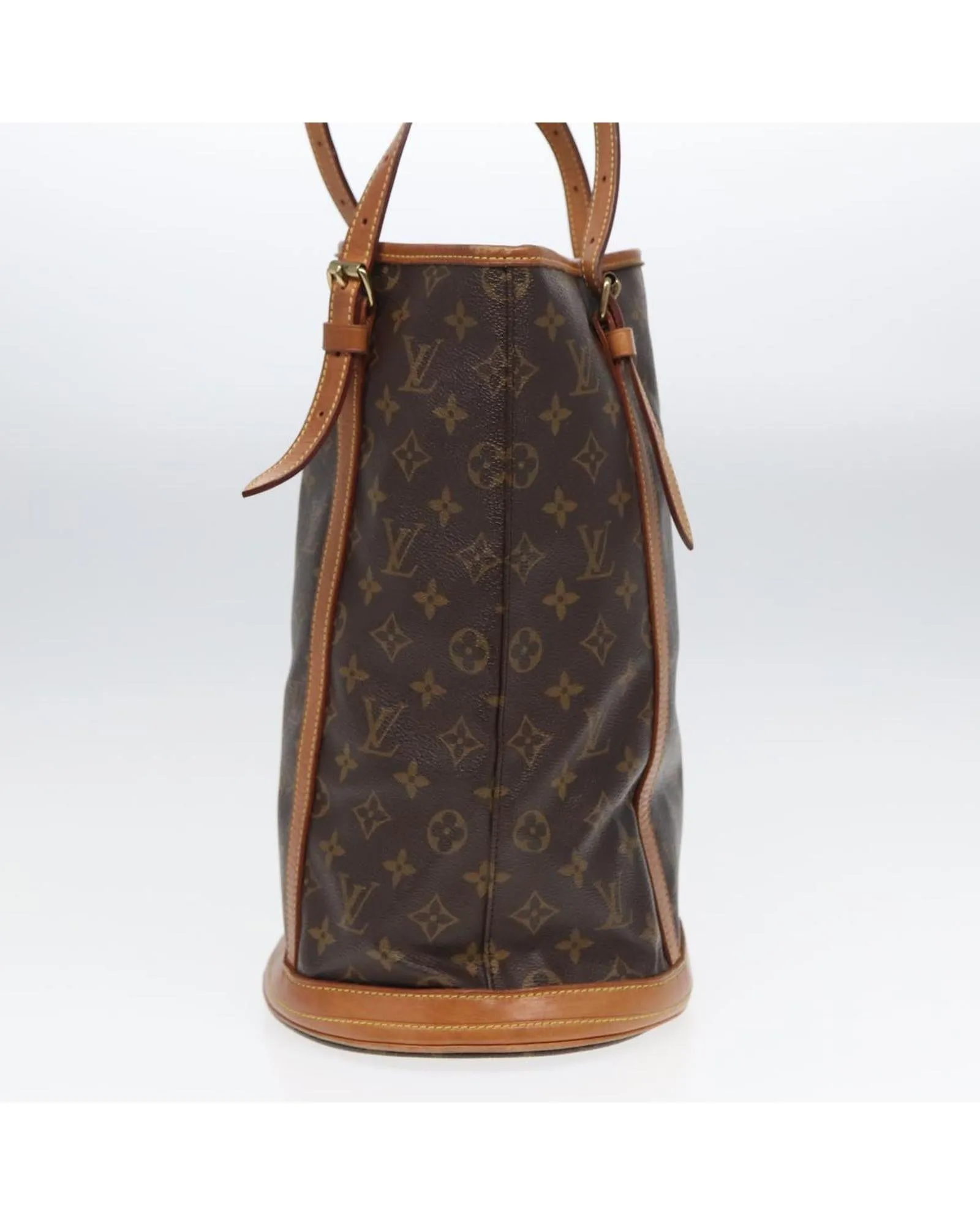 Monogram Bucket Shoulder Bag with Adjustable Strap by Louis Vuitton