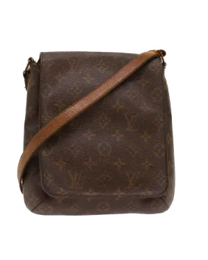 Monogram Shoulder Bag with Short Strap and Accessory