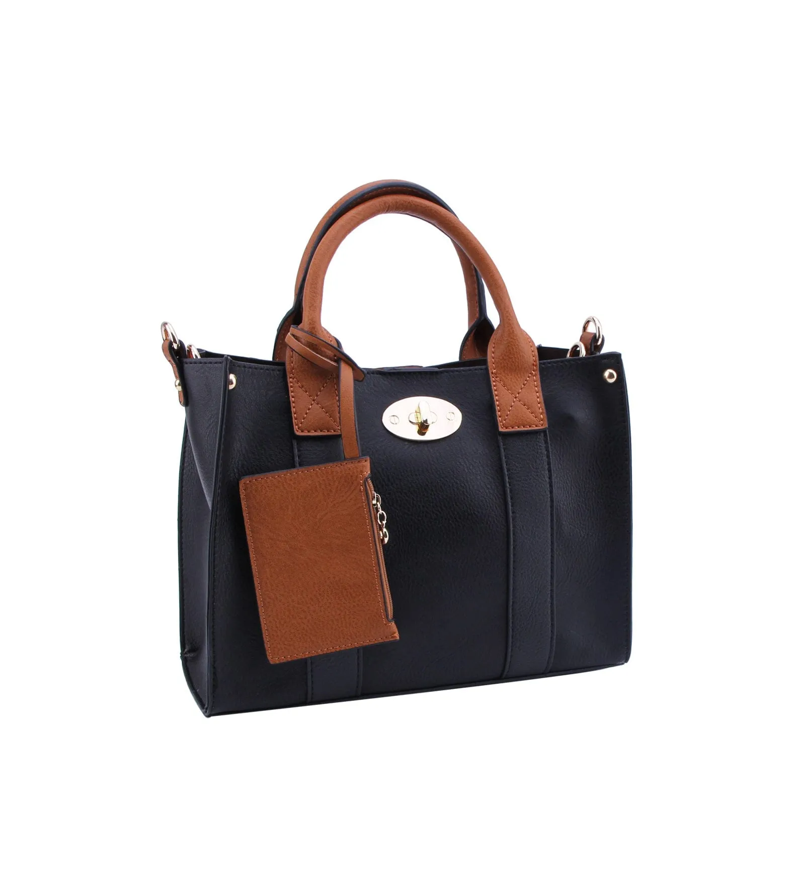 WU061 Cameran 3-in-1 Boxy Satchel & Crossbody